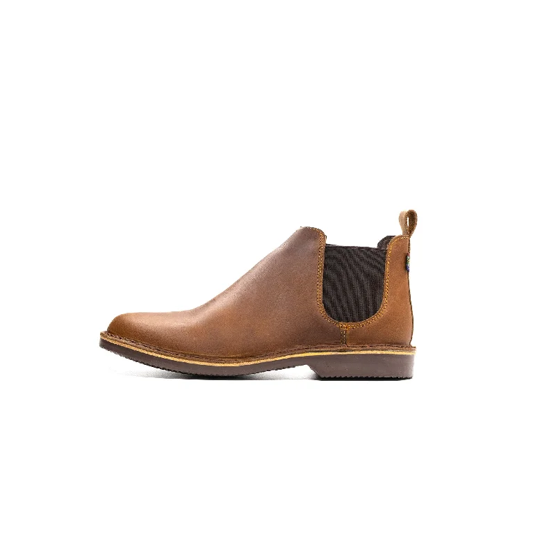 Men's Chelsea boots for winterWoodstock (Brown Sole)