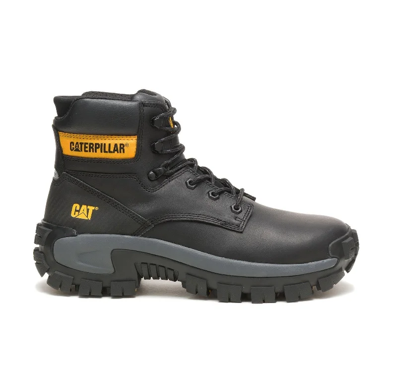 Men's high - ankle support work & safety boots for construction sitesInvader Hi Steel-Toe Work Boot Black