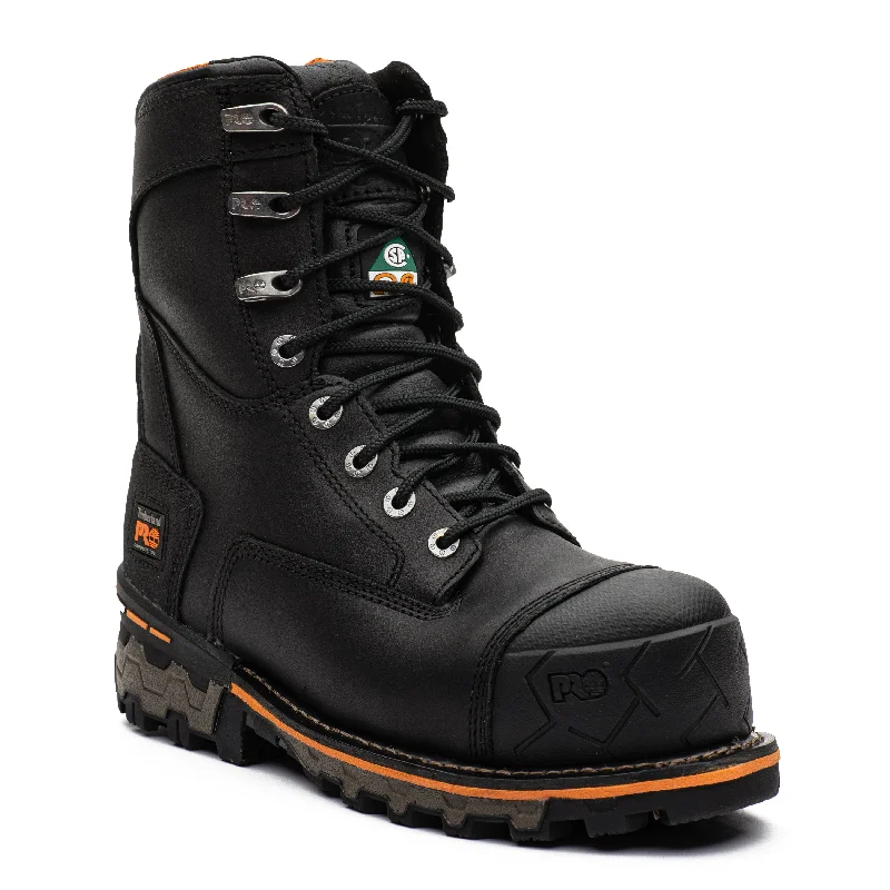 Men's anti - static work & safety boots for electronics industryBoondock Unlined Men's 8" Composite Toe Work Boots A2APK