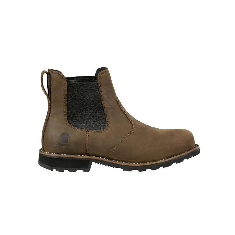 Men's Chelsea boots with rubber sole5" Frontier Water Resistant Chelsea Boot Turkish Coffee