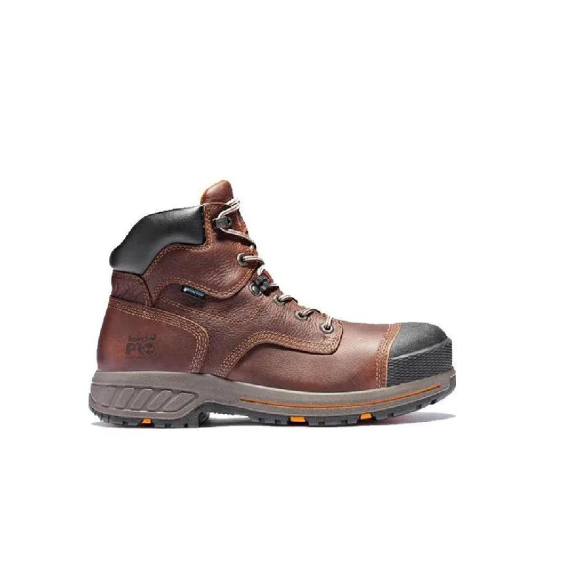 Men's work & safety boots with a durable rubber outsole for traction on rough terrainHelix HD 6 Inch Composite-Toe Work Boot Mahogany