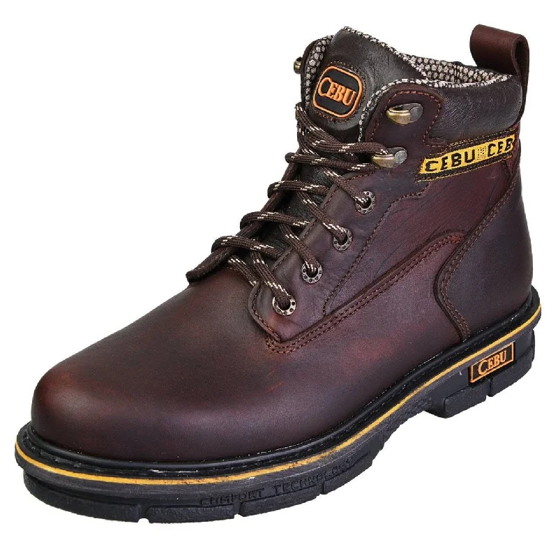 Men's work & safety boots with a cushioned midsole for comfortMen's WALKER - Steel Toe 6" Work Boots - BMX