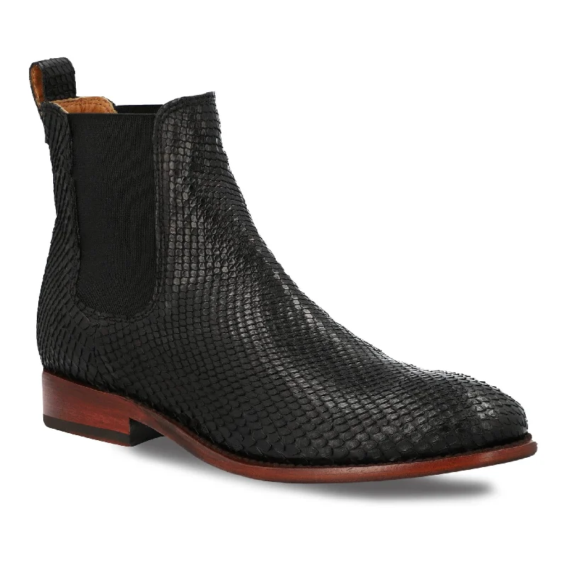 Men's Chelsea boots with ankle supportThe Rebel - Midnight Python