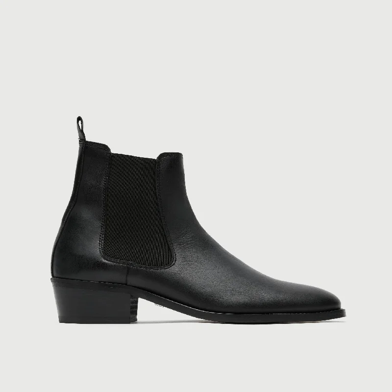 Men's Chelsea boots with rubber soleHoxton Cuban Heel Chelsea Boot