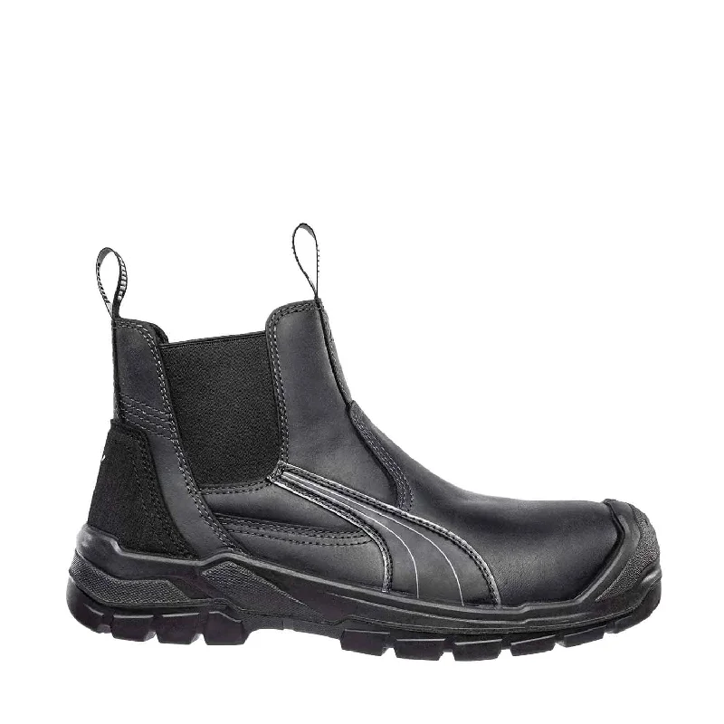 Chelsea boots for men with short legsTanami Men's Composite-Toe Chelsea Boot Black