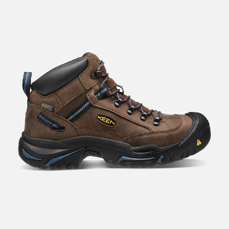 Men's work & safety boots with a flame - resistant upper for firefighting or welding workKeen 1012771 Braddock Mid Steel Toe Boots