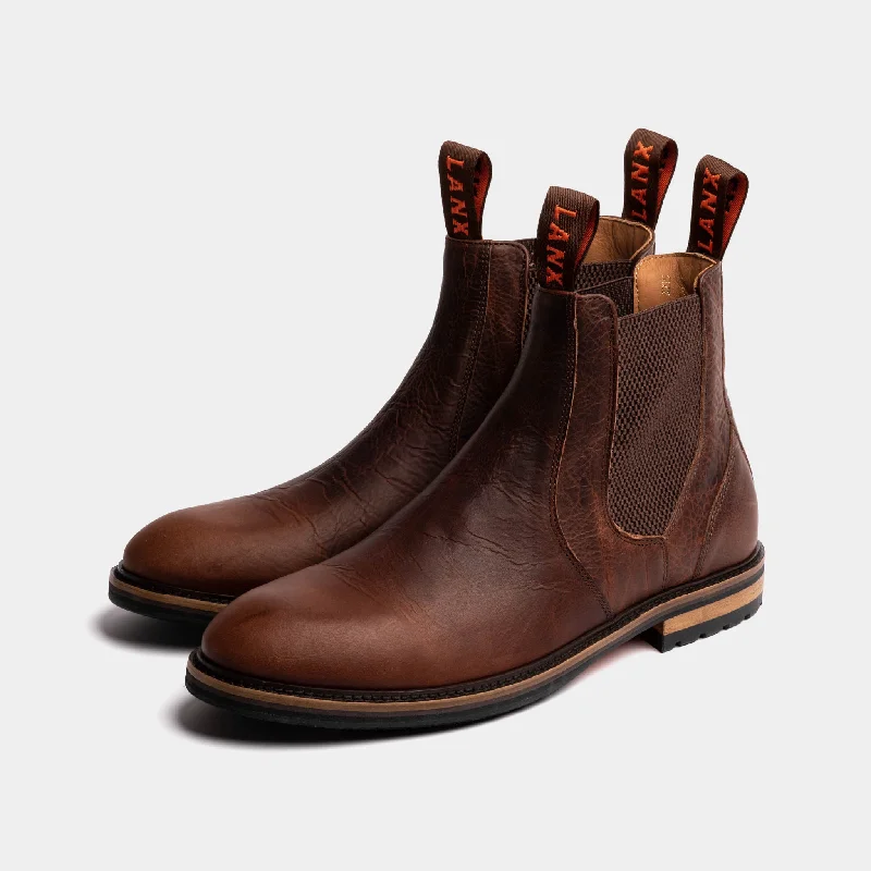 Chelsea boots men's dressGARSTANG // BURGUNDY GAUCHO