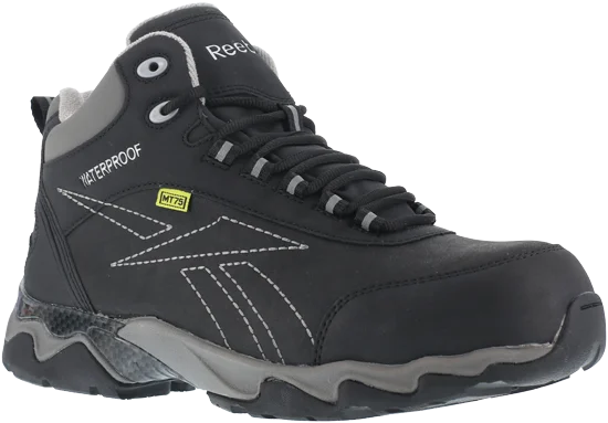 Men's work & safety boots with a toe cap made of aluminum alloyReebok RB1067 Beamer Internal Metatarsal Guard Hikers