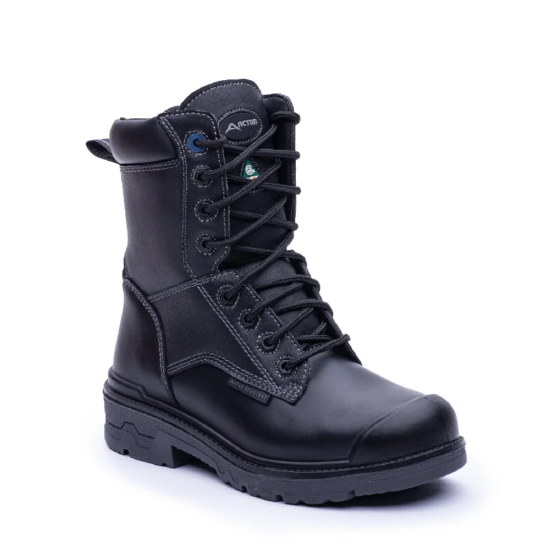 Men's work & safety boots with a moisture - wicking lining for dry feetProgum 8" Steel Toe Work Boots A9270-21 - Limited sizing