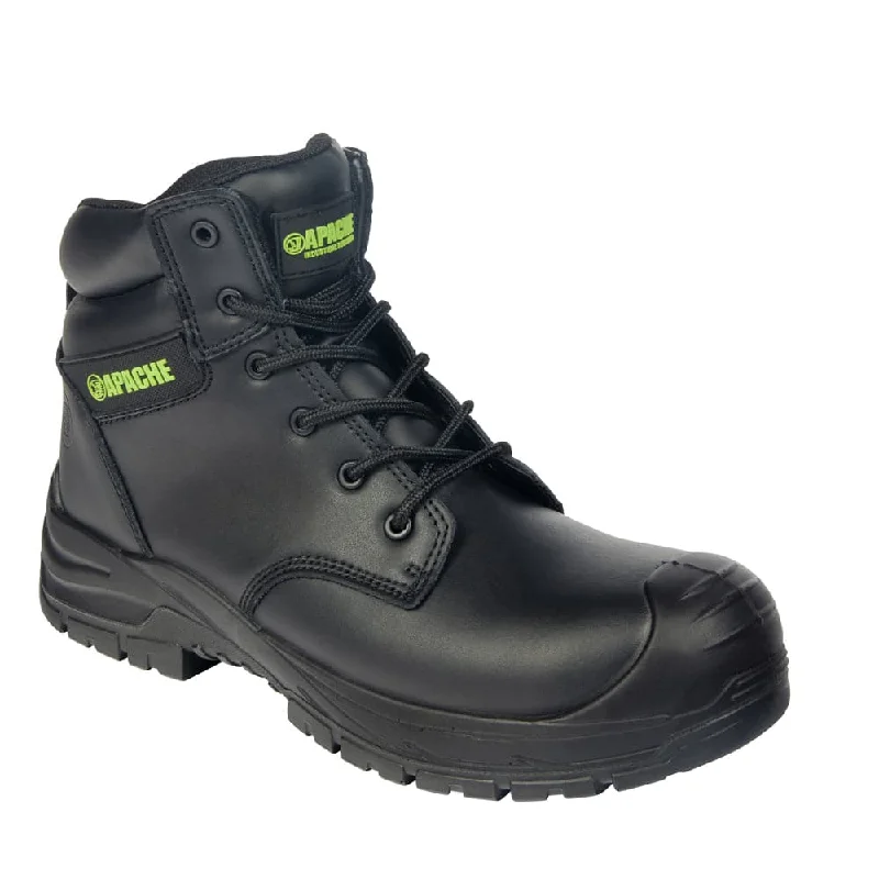 Men's chemical - resistant work & safety boots for laboratory useApache Edmonton Waterproof Safety Work Boot S7L