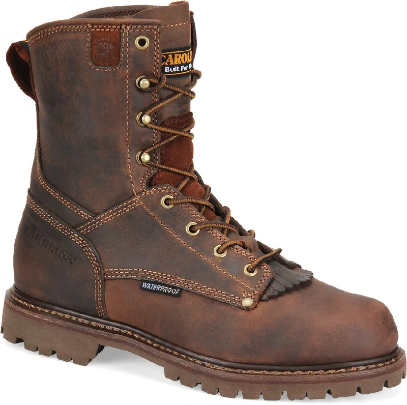 Men's work & safety boots with a toe cap made of aluminum alloyCarolina 8028 Waterproof Work Boots