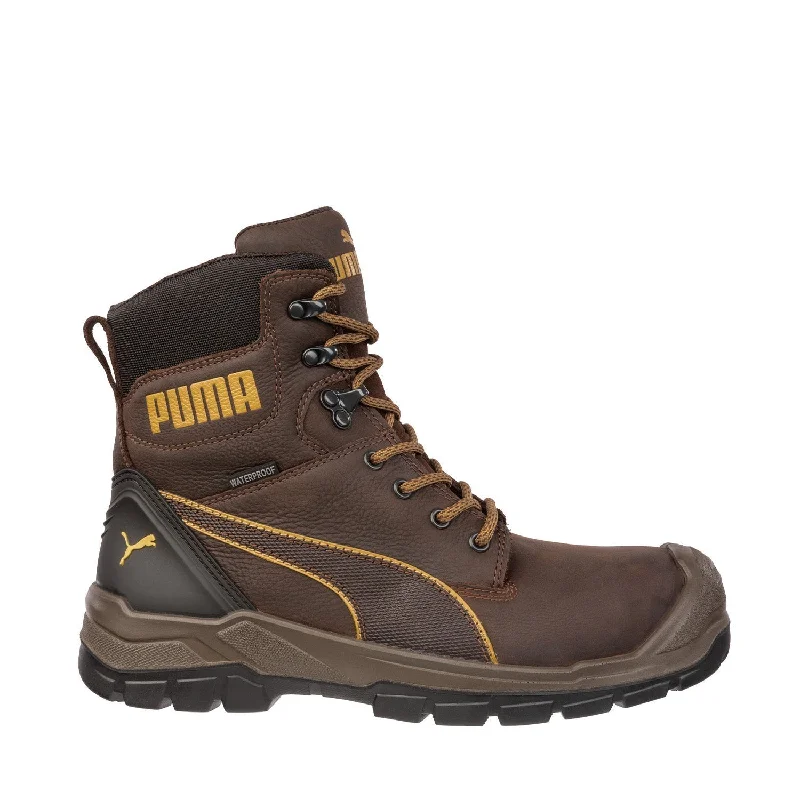 Men's insulated work & safety boots for cold - climate workConquest CTX Men's Composite-Toe Boot WP Brown