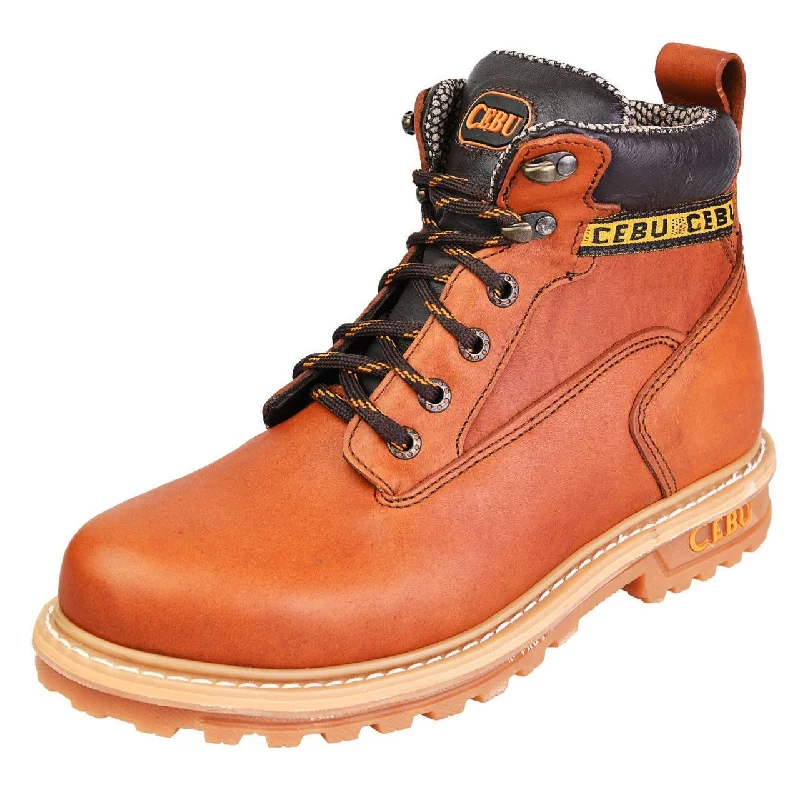 Men's work & safety boots with a chemical - resistant rubber soleMen's TK BORCEGUI - 6" Work Boots