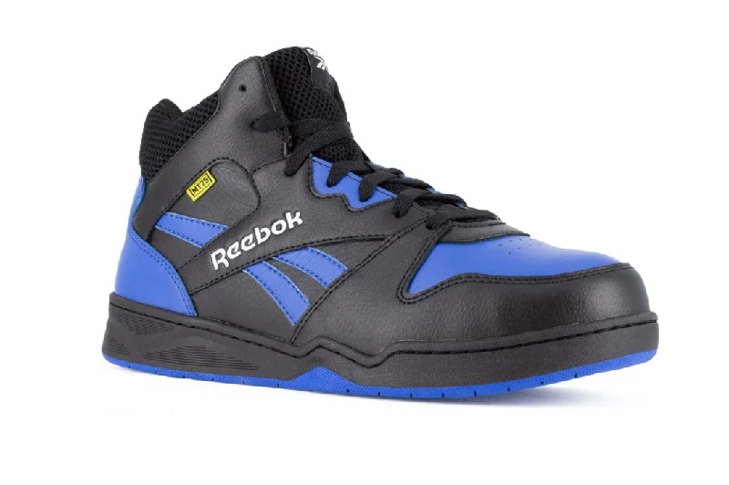 Men's anti - static work & safety boots for electronics industryReebok #RB4166 High Top Work Sneaker With Internal MetGuard