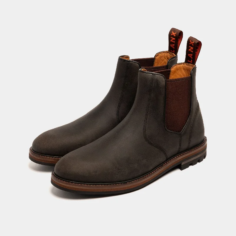 Men's suede Chelsea bootsHOGHTON // DUSK