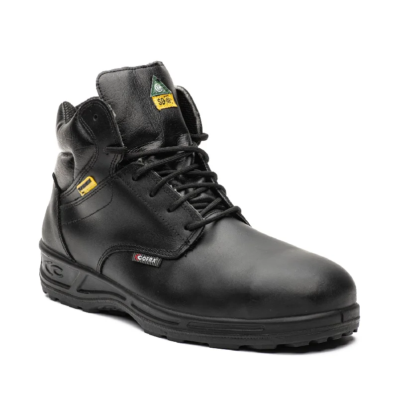 Men's ESD (electro - static discharge) work & safety boots for cleanroom environmentsDELFO Men's 6" Steel Toe work boots 76430 - XL Sizing Only