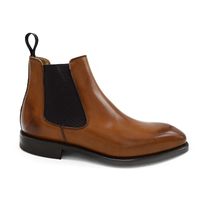 Men's Chelsea boots for evening wearFACTORY SECOND Berwick 1707 Chelsea Boot (475)- Vegano Tan