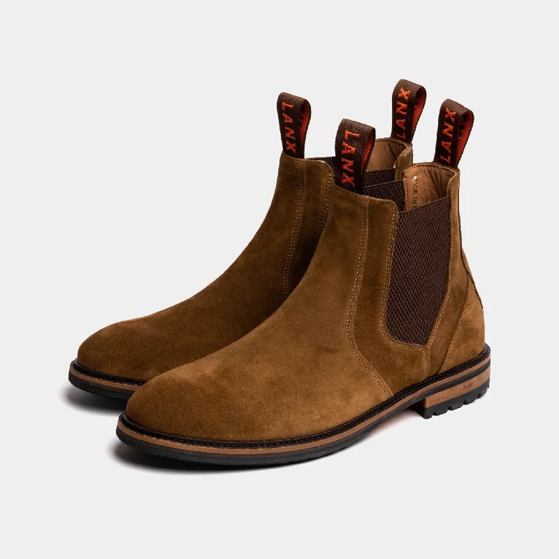 Chelsea boots men's narrow fitGARSTANG // TOBACCO