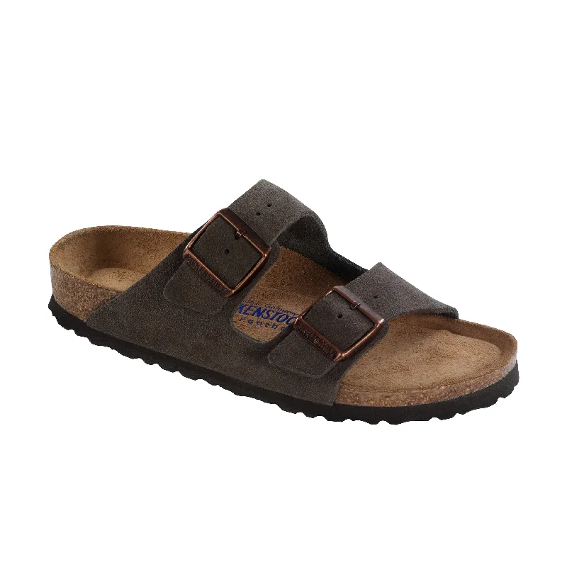 Men's sandals with a toe post designArizona SFB Mocca Suede Leather