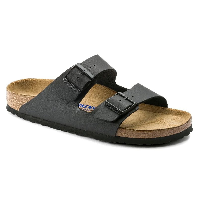 Men's sandals with a removable insole for cleaningBirkenstock Arizona Soft Footbed - Birko-Flor