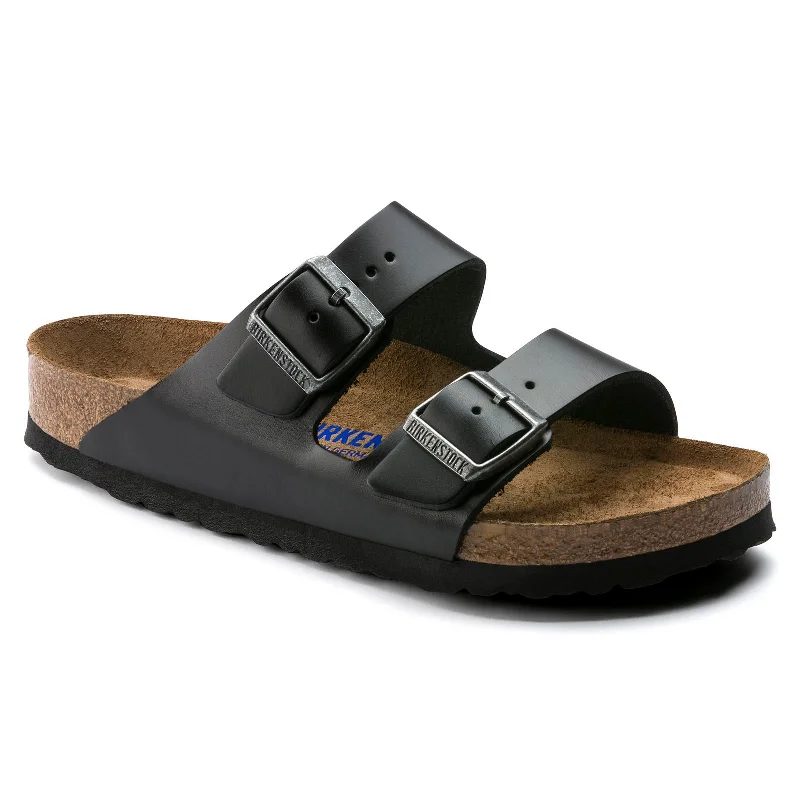 Men's sandals with a padded heelBirkenstock Arizona Soft Footbed - Leather