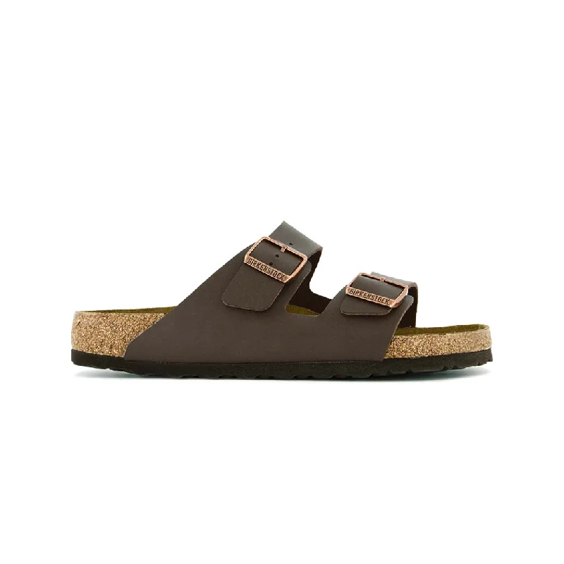 Men's sandals with a buckle closureBirkenstock - Men's Arizona Birko-Flor SFB Slides (451161)