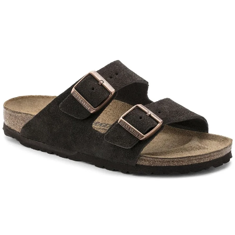 Men's sandals with a wide strap for supportBirkenstock Arizona - Mocha Suede