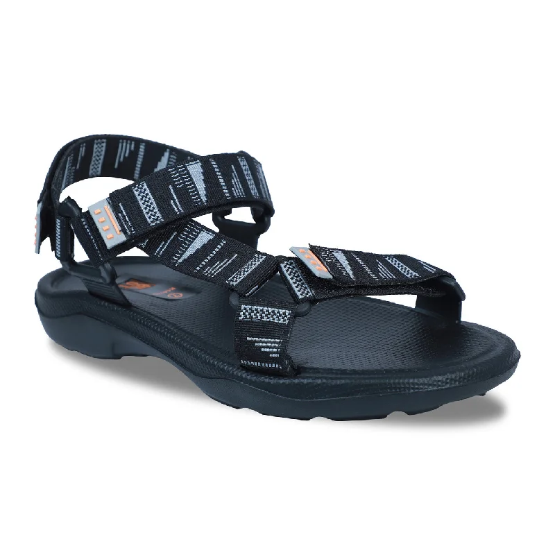 Men's sandals with a stretchy strap for a better fitParagon EVK1417G Mens Sandals Stylish Sandals | Comfortable Sporty Sandals | Daily Outdoor Use | Casual Wear | Cushioned Soles