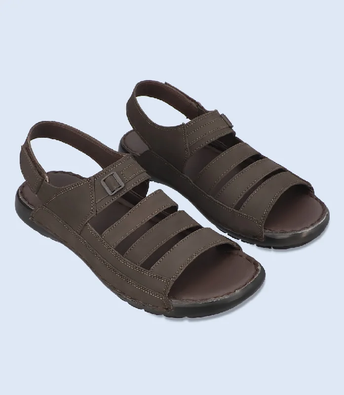 Men's sandals with a shock - absorbing insoleBM5658-ESPRESSO-Men Casual Sandal