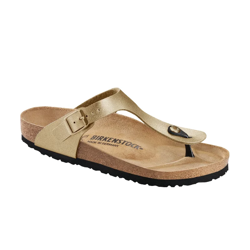 Men's sandals with a removable insole for cleaningGizeh Gold Birko-Flor