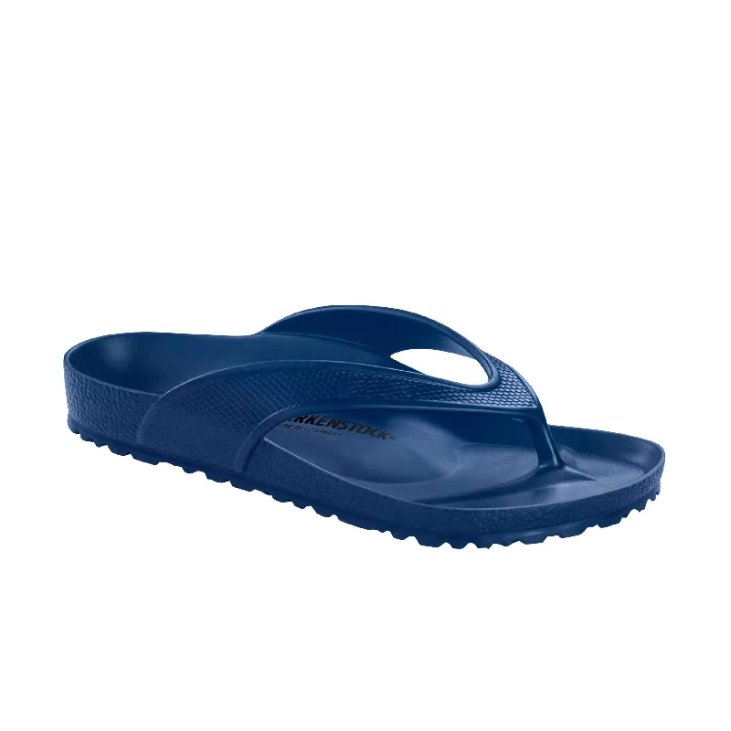 Men's sandals with a perforated leather upper for ventilationHonolulu EVA Navy