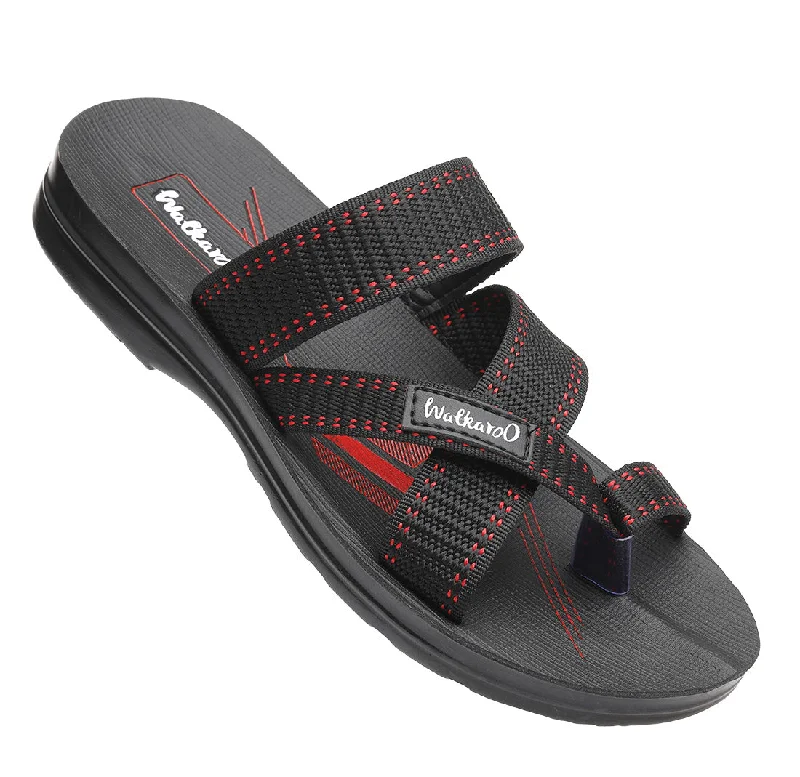 Men's sandals with a leather lining for comfortMen's Daily Wear Sandals  - W1326 Black