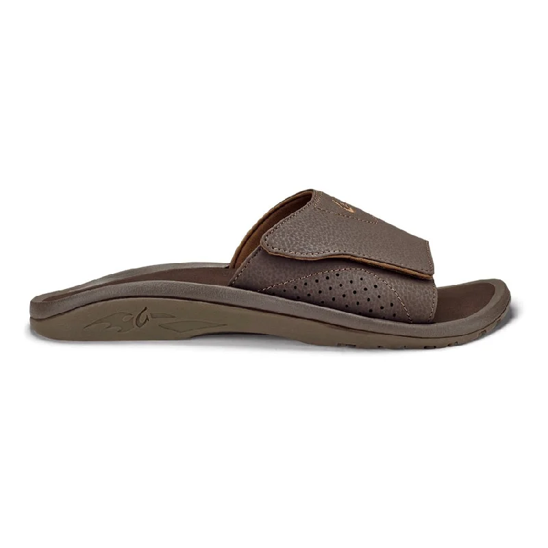 Men's sandals with a rubber sole for tractionOlukai Nalu Slide - Men's