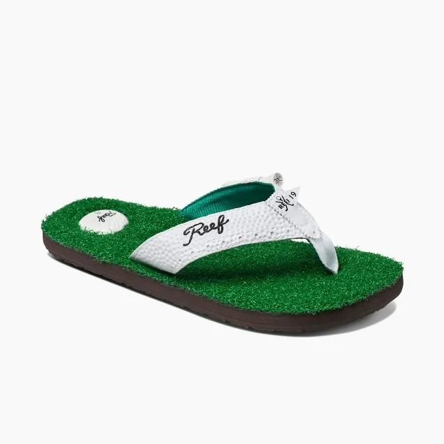 Men's sandals with a cushioned footbedReef Men's Mulligan II Flip Flops - Green