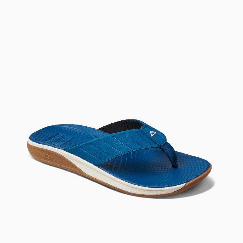 Men's sandals with a cushioned footbedReef Men's The Deckhand - Ocean Depths