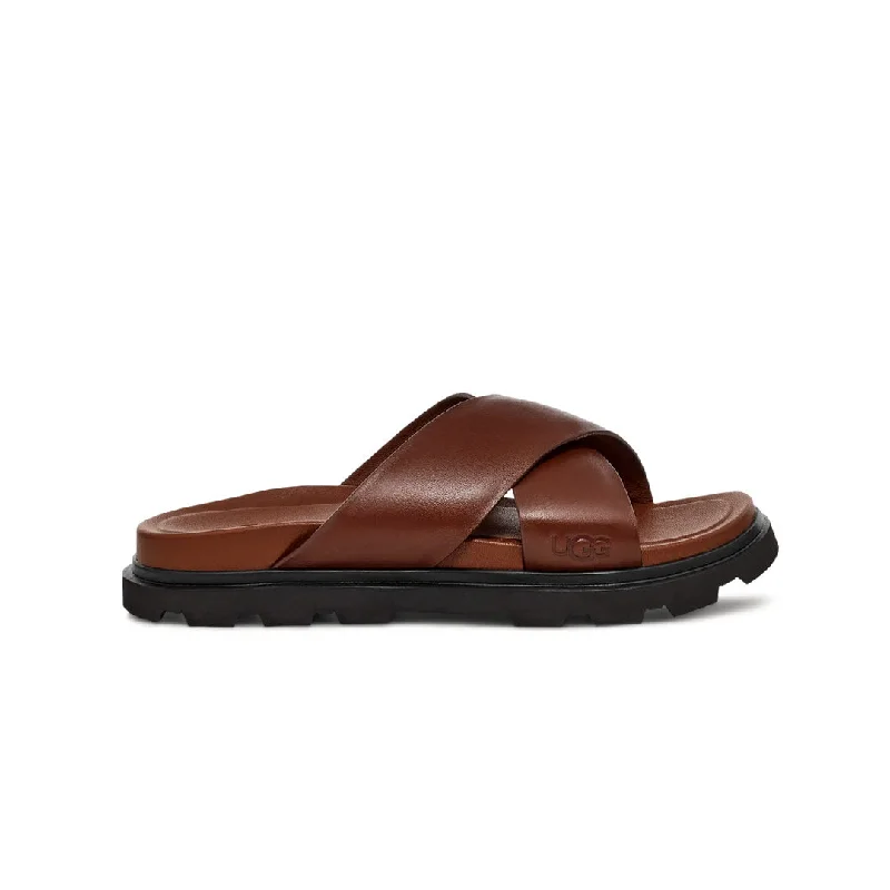 Men's sandals with a pointed toe for a stylish lookUGG® - Men's Capitola Cross Slides (1153076-COG)