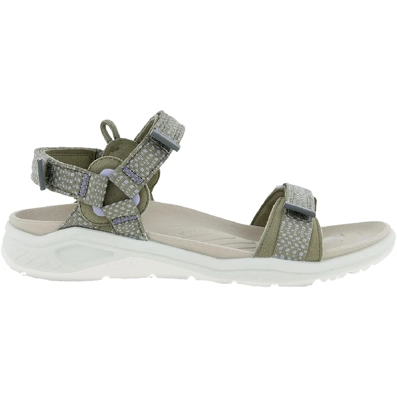 Men's leather sandals with an adjustable strapWomen's Ecco X-Trinsic Vetiver Fabric