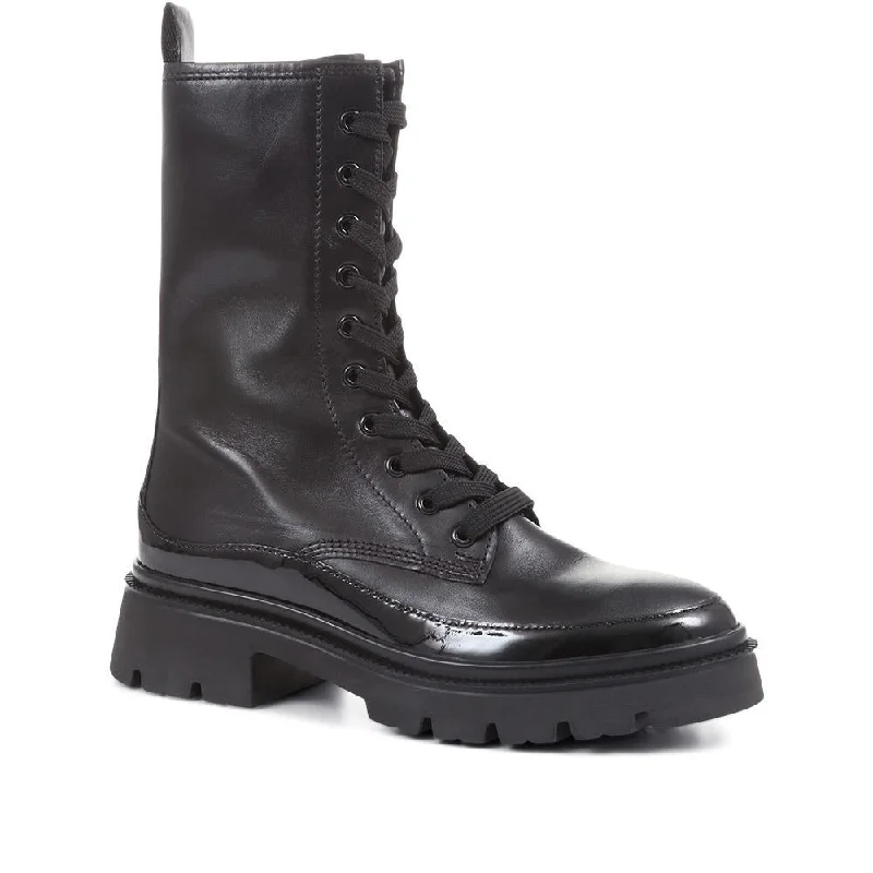 Men's casual shoes with a thick sole for added heightChunky Combat Boots - GAB36512 / 322 680