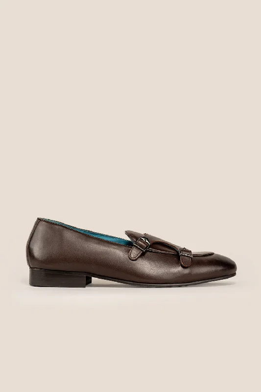 Men's leather loafers with a penny slotClifford Brown