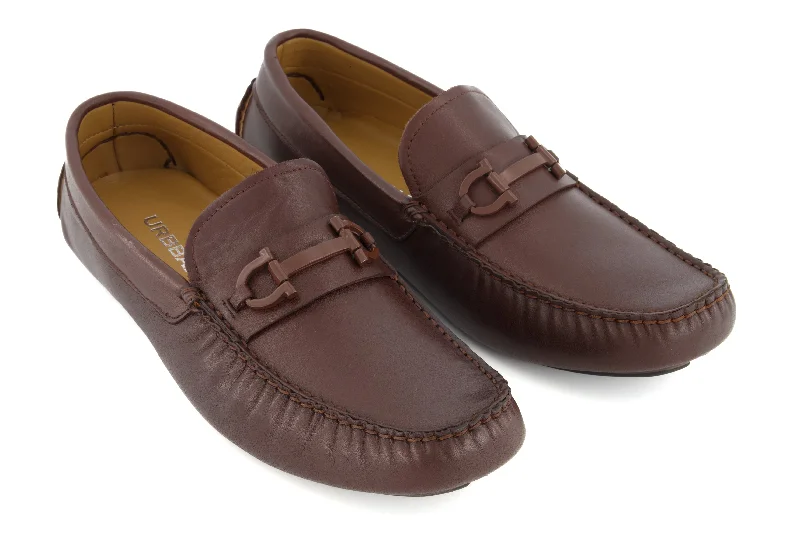 Men's loafers with a pointed toe for a stylish appearancePortofino Driving Loafers - Brown