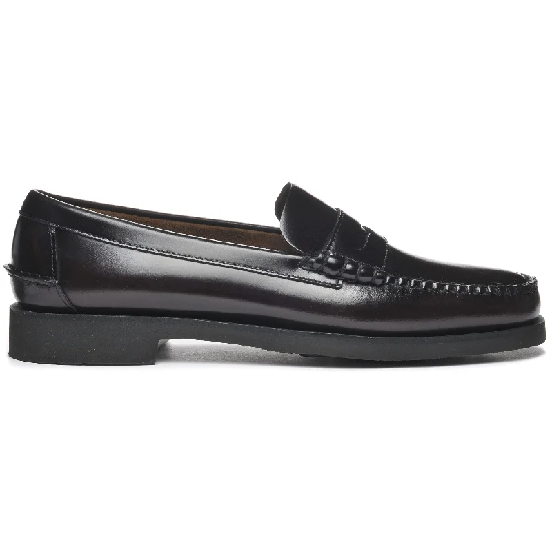 Slip - on men's loafers for easy wearDan Polaris - Brown Burgundy