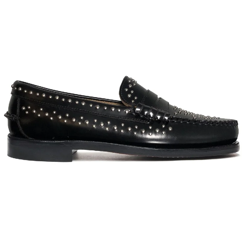 Men's loafers with a cushioned footbedDan Studs - Black