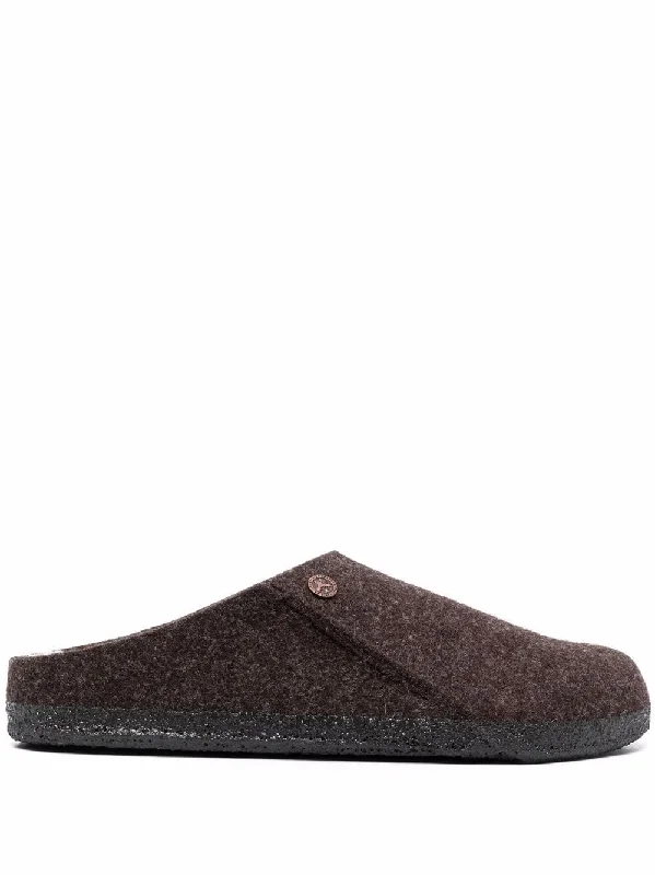 Men's loafers with a cushioned footbedFelted Closed-Toe Mules