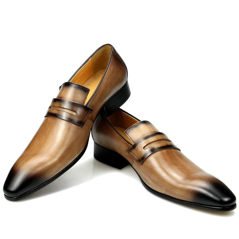 Men's loafers with a tassel front for a classic lookil Lusso 4 - Fashionable Genuine Leather Loafers For Men