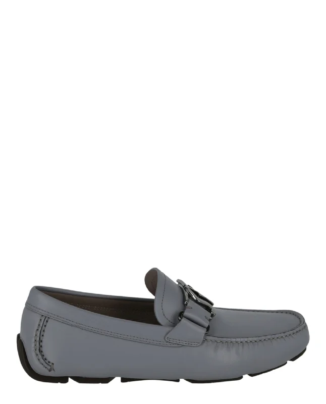 Men's leather loafers with a penny slotPeter Venice Drivers