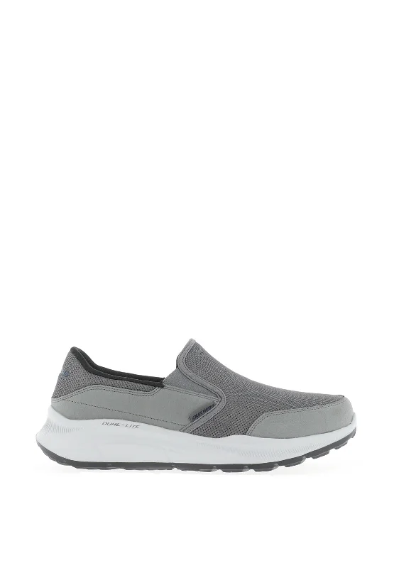 Men's casual shoes with a padded heel for comfortSkechers Equaliser 5.0 Persistable Slip-On Trainers, Charcoal