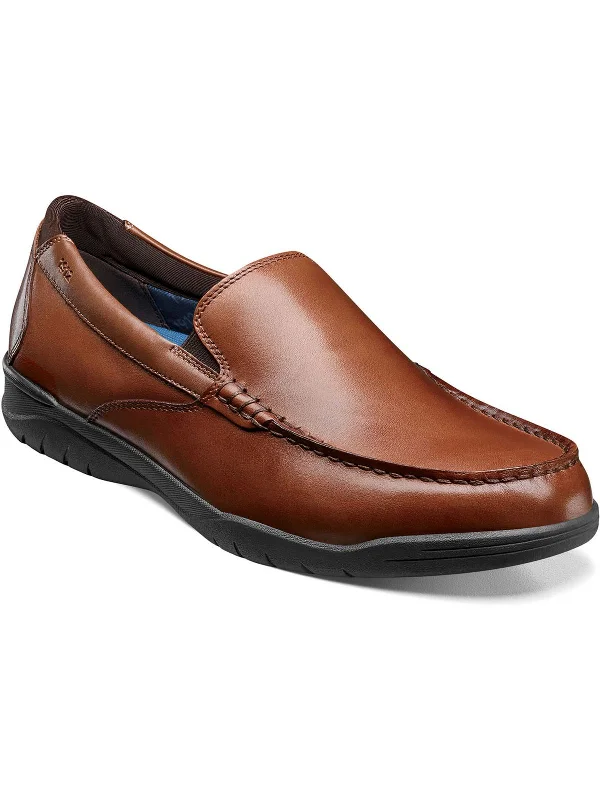 Men's loafers with a perforated leather upper for ventilationSumter MT Slip Mens Suede Slip-On Moccasins