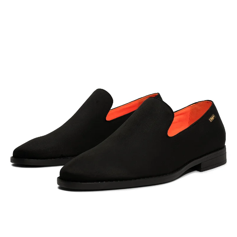 Men's loafers with a moc - toe designThe Alpha S TAYNO Suede  Loafer