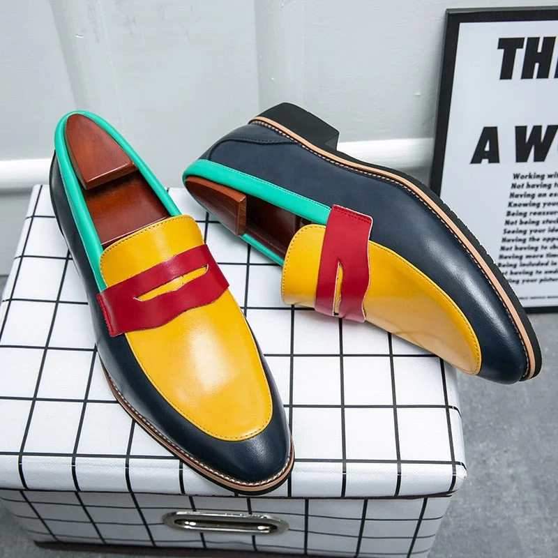 Men's loafers with a rubber sole for durabilityThe Ardito Loafer - Multicolor unique style loafers for men