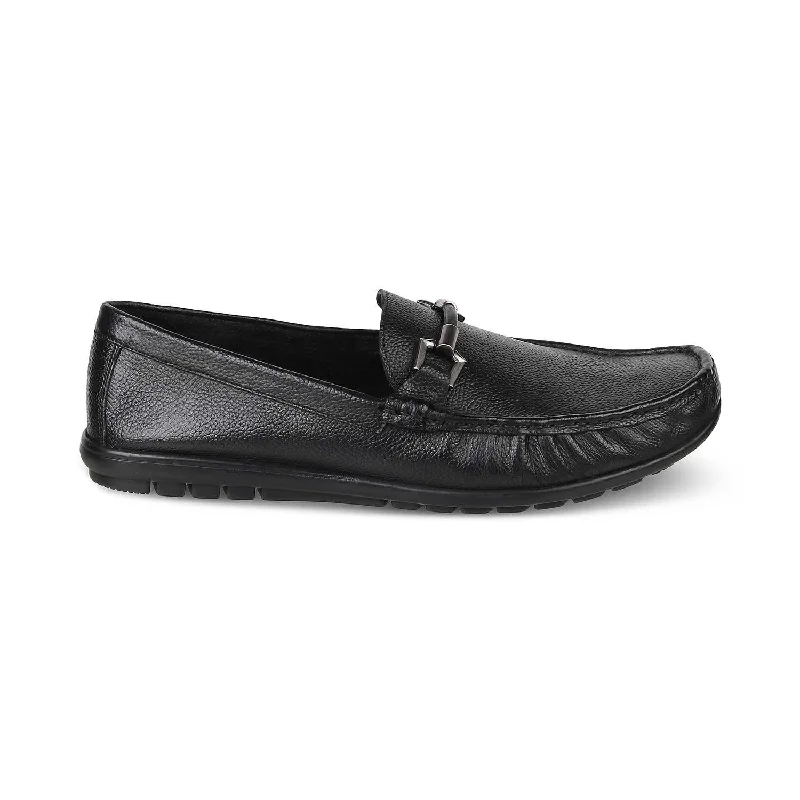 Suede men's loafers for a soft and luxurious feelThe Uffizi Black Men's Leather Loafers Tresmode